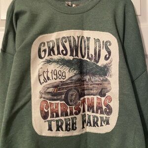 Gildan Heavy Blend Green Sweatshirt